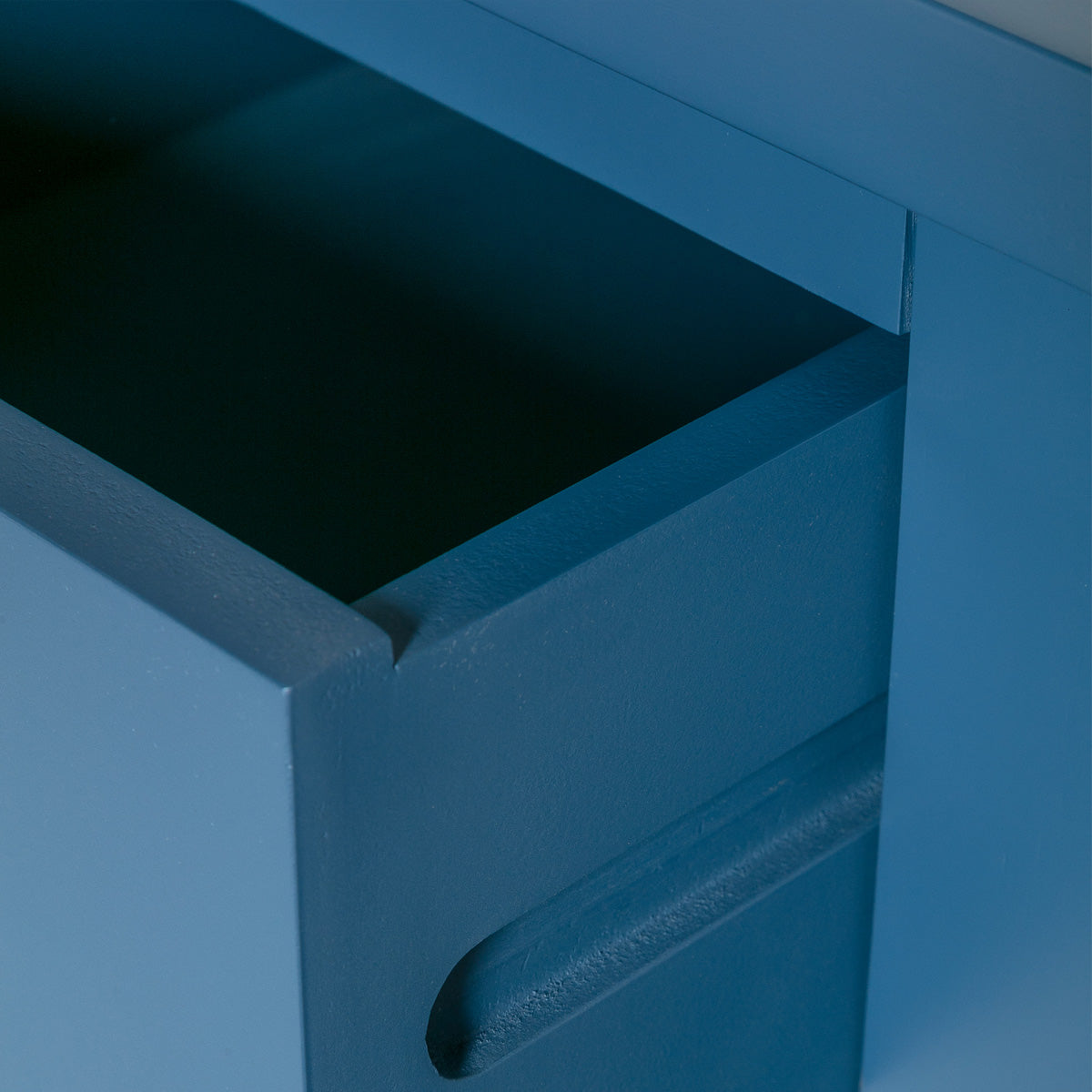 Duchy Blue Nachttisch mit 2 Schubladen