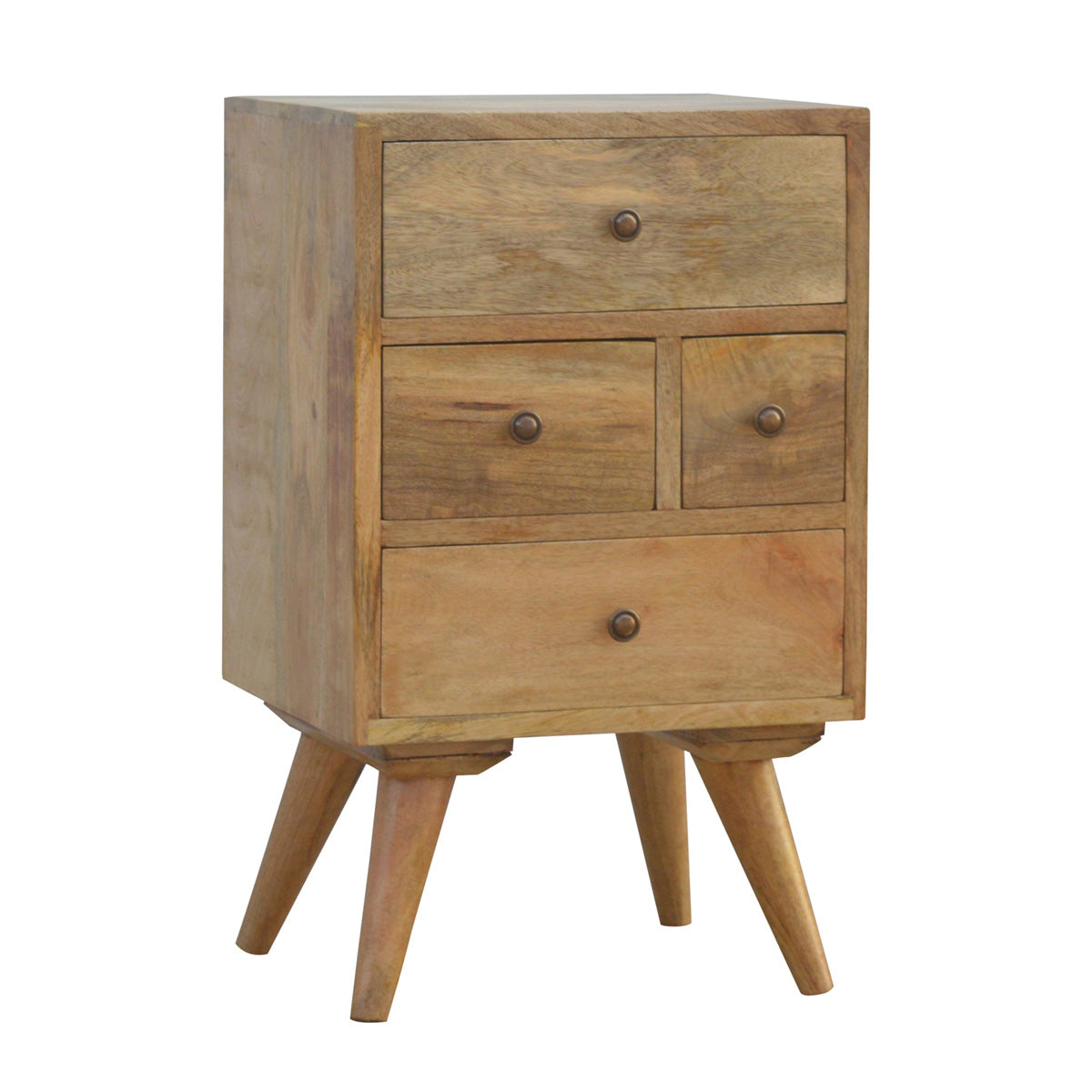Nordic Style 4 Drawer Multi Chest Bedside