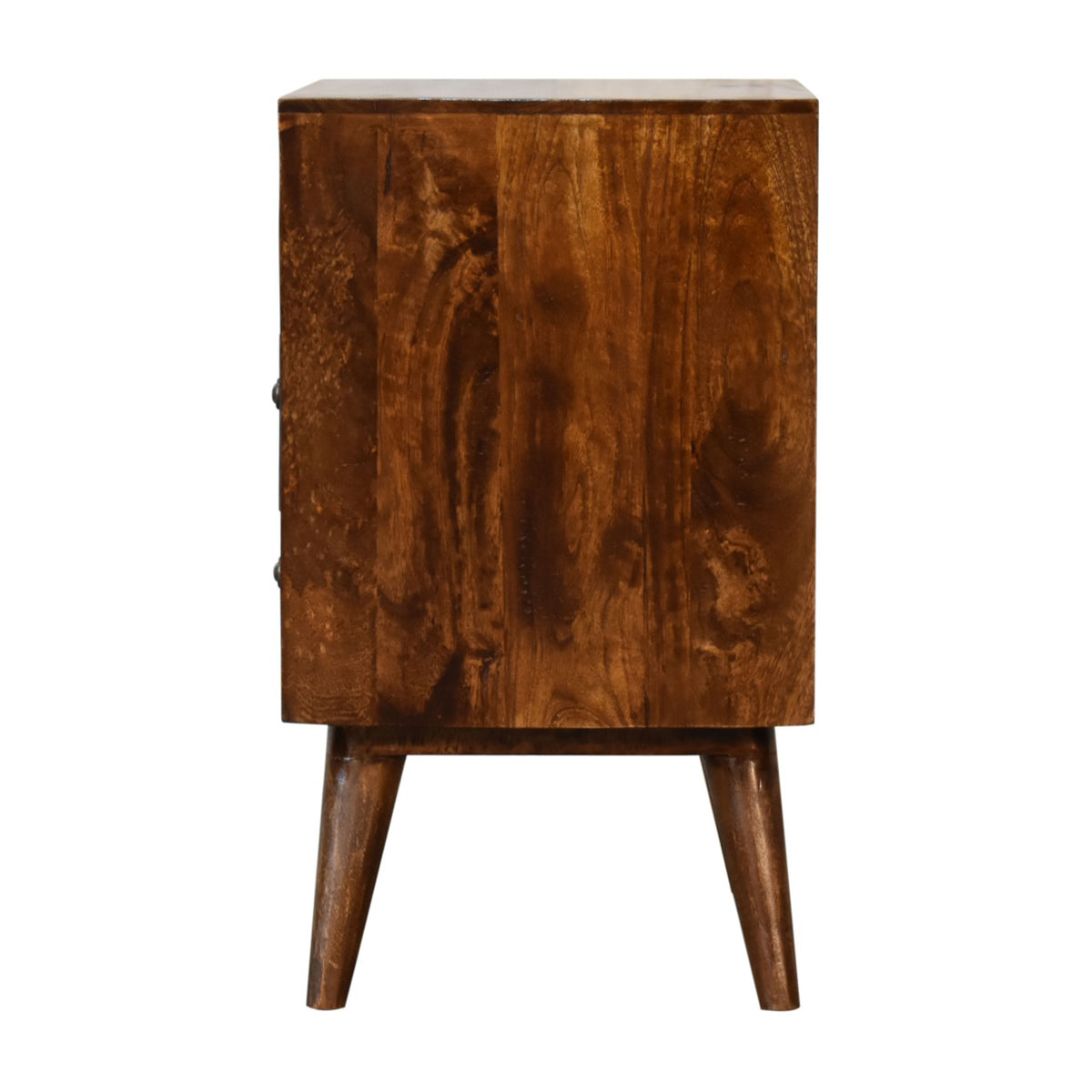 Classic Chestnut Bedside Table / Mango Wood