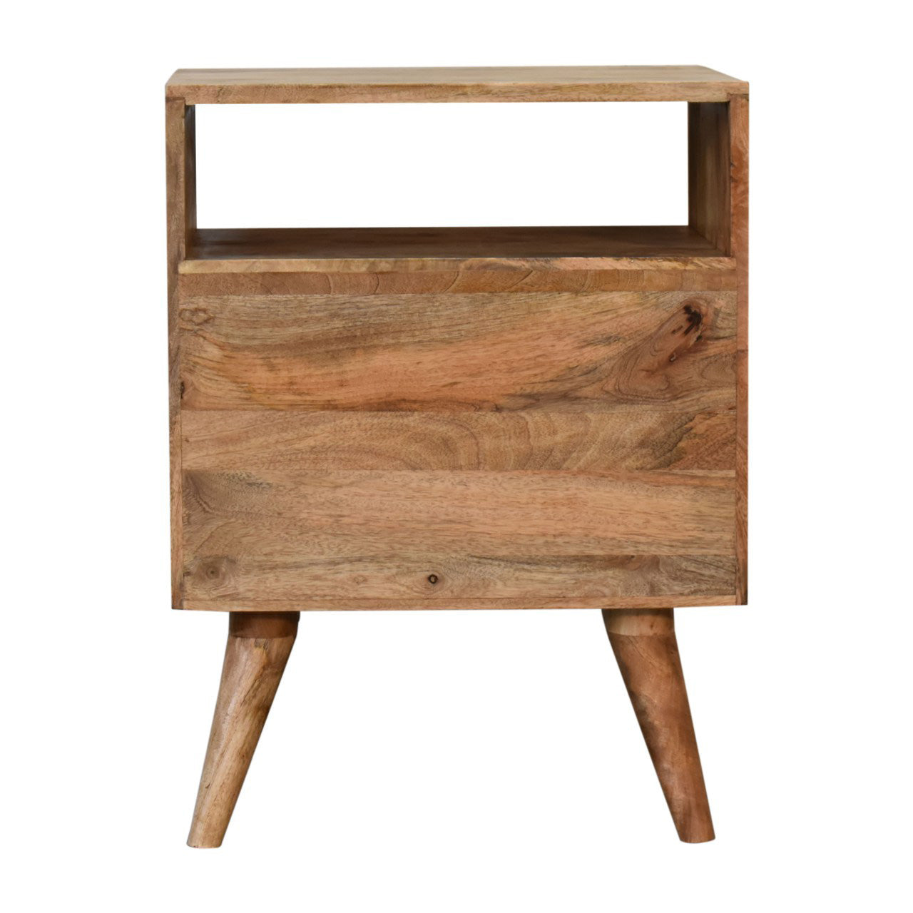 Classic Oak-Ish Bedside Table / Mango Wood