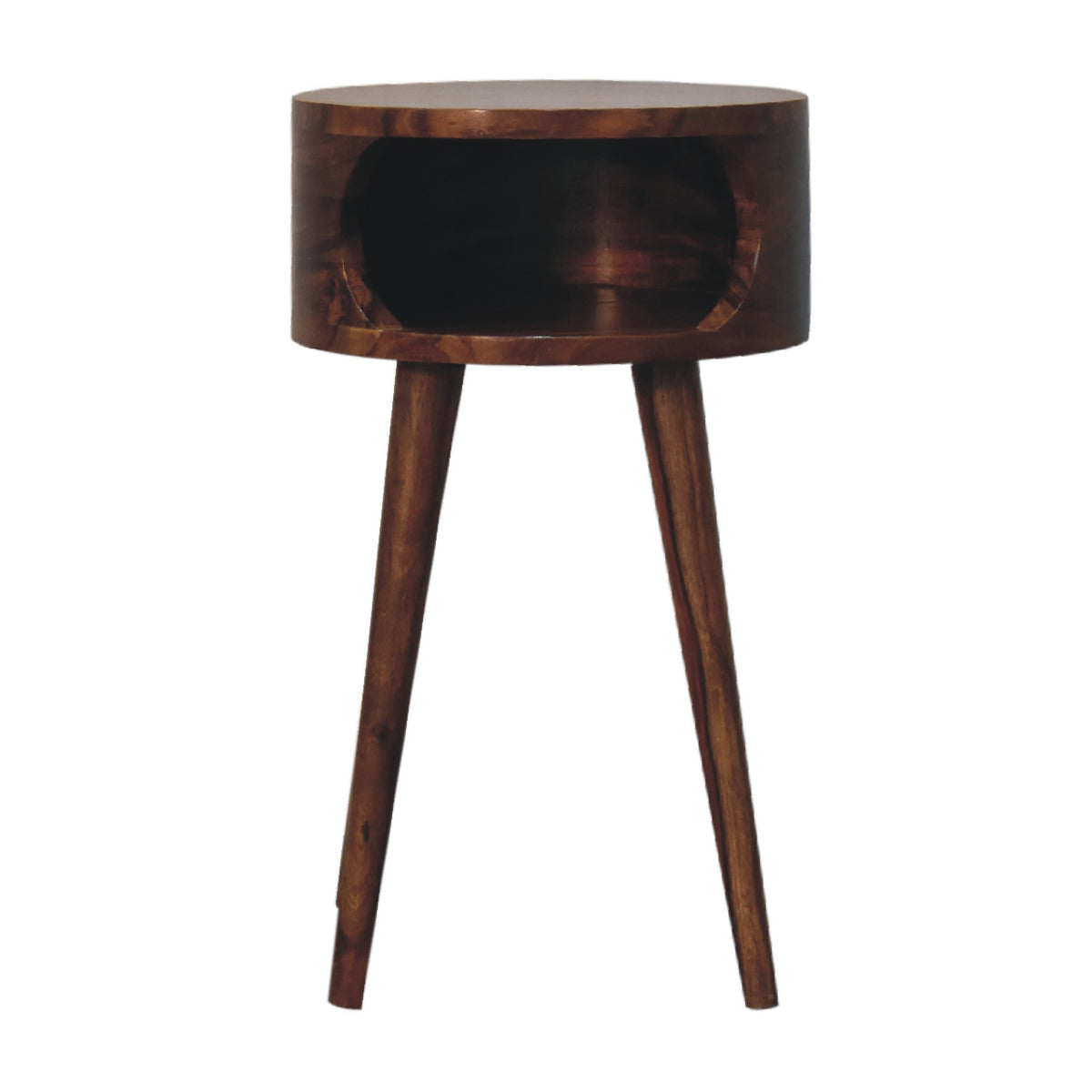 Alina Honey Open Bedside / Lamp Table