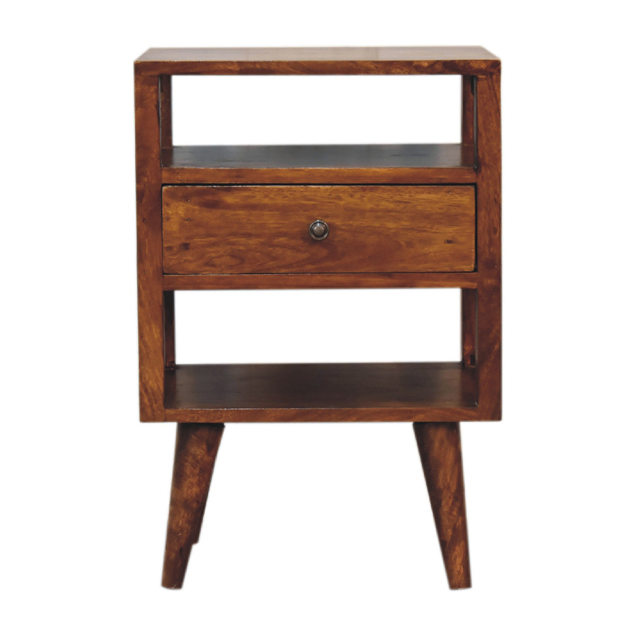 Dante Chestnut Bedside Table / Side Table