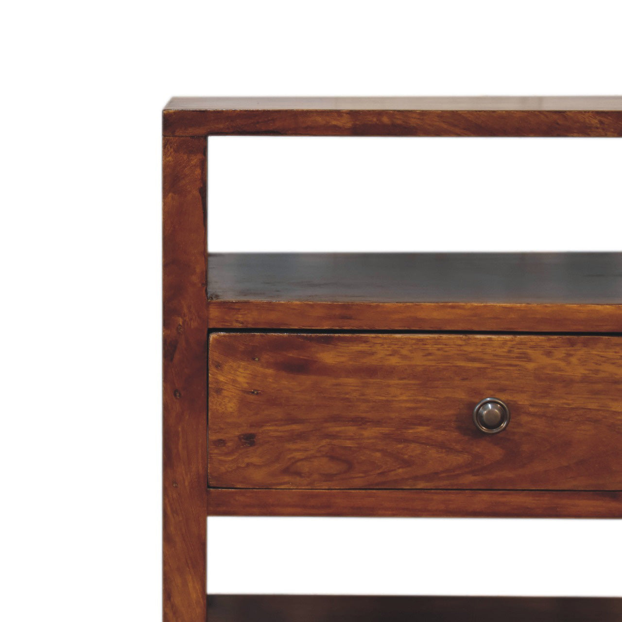 Dante Chestnut Bedside Table / Side Table