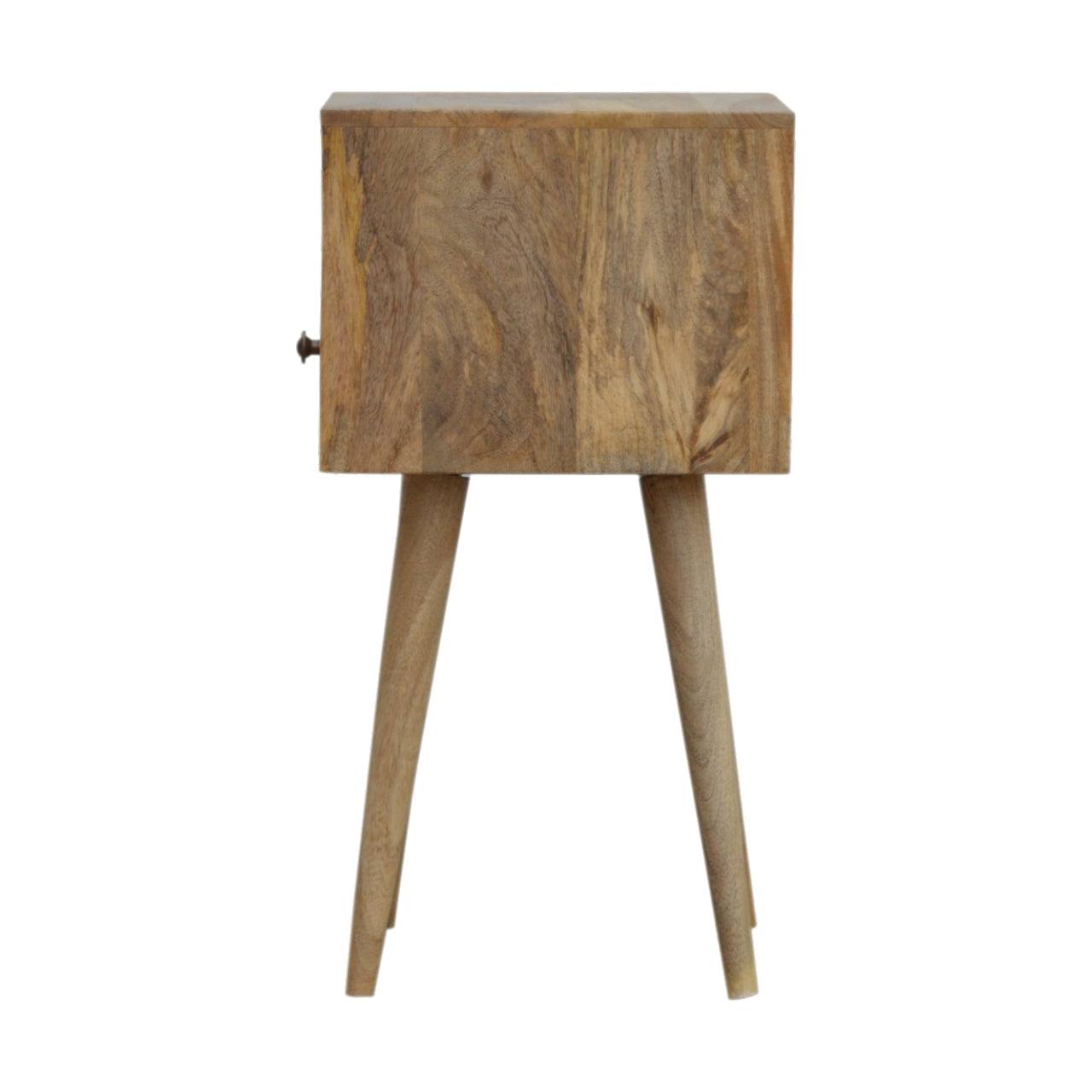Mini Oak-Ish Bedside Table / Mango Wood
